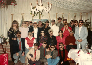 Friends & staff, The Raven, 1980's
